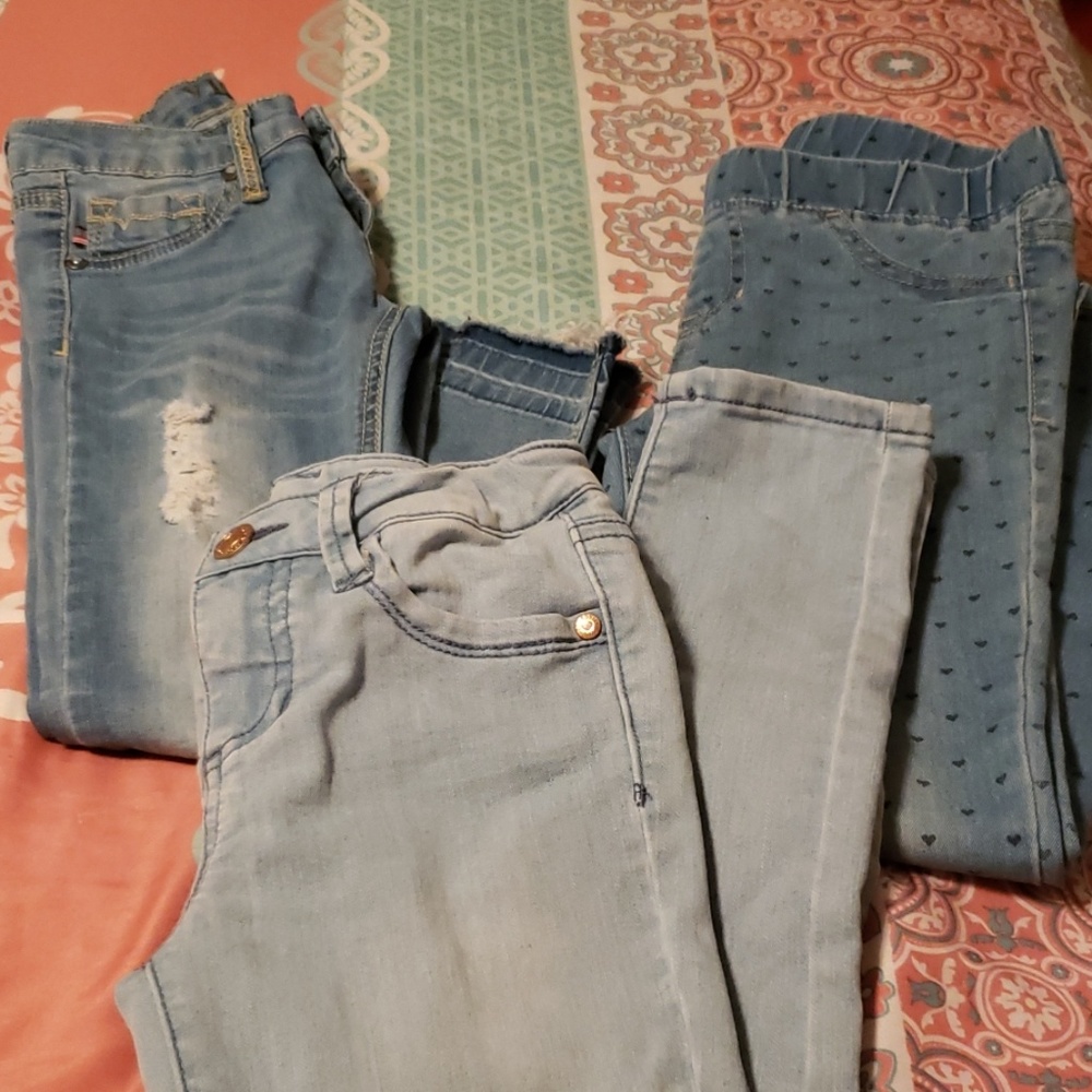 Girls size 7 jeans